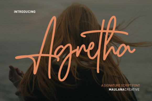 Agretha Font: A Playful Touch for Creative Projects
