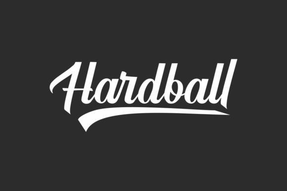 Hardball: A Retro Script Font That’s Making Waves in Modern Design