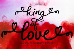 King of Love Font for Creative Projects