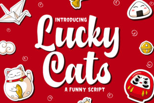 Lucky Cats Script Font: A Playful Touch for Creative Projects