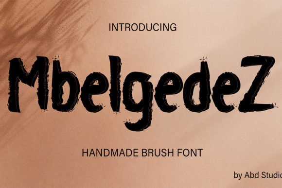 MbelgedeZ: A Font with Character