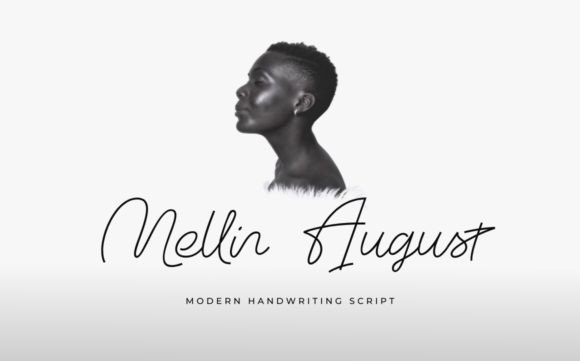 Mellin August: A Sweet and Friendly Handwriting Font for Design Projects