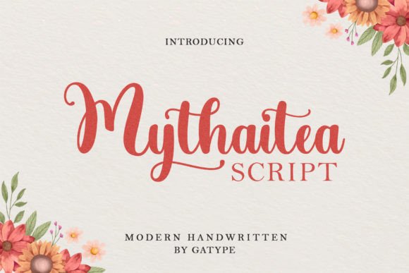 Mythaitea: A Modern Smooth Font for Creative and Professional Workflows