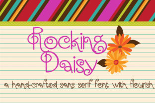 Rocking Daisy: A Whimsical Sans Serif Font for Strategic Creativity