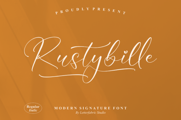 Rustybille: A Delicate Script Font for Creative Expression