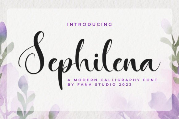 Sephilena Script Font: A Versatile Choice for Elegant Typography