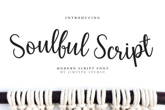 Soulful Script Font for Creative Projects