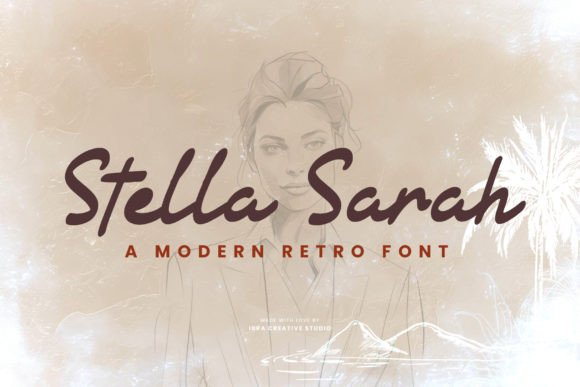Stella Sarah: A Modern Retro Font That Bridges Eras