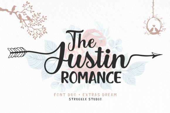 The Justin Romance: A Font That Elevates Design with Versatility and Charm