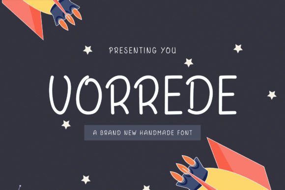 Vorrede Font: A Playful Handmade Typographic Statement